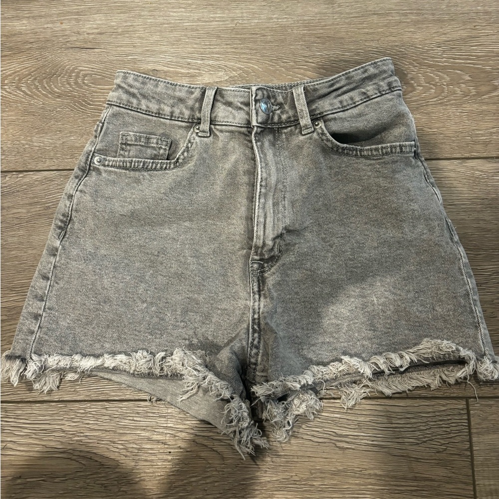 Light grey Jean shorts